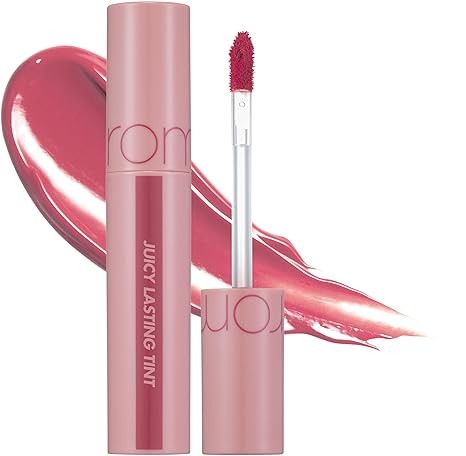 rom&nd Juicy Lasting Tint 25 BARE GRAPE, Vivid color, Glossy Finish, Long-lasting, MLBB, moisturizing, Highly-Pigmented, Clear & Natural Makeup, Lip Tint for Daily Use, K-beauty
