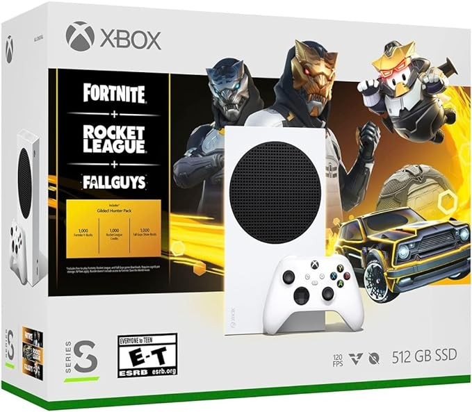 Xbox Series S フォートナイト、ロケットリーグ、フォールガイズ 同梱版